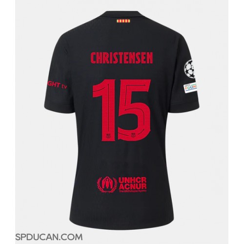 Muški Nogometni Dres Barcelona Andreas Christensen #15 Gostujuci 2024-25 Kratak Rukav